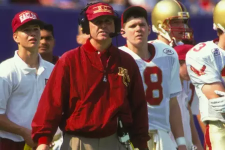 Former BC head coach Tom Coughlin