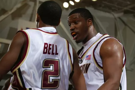 BC All-Americans Troy Bell and Craig Smith