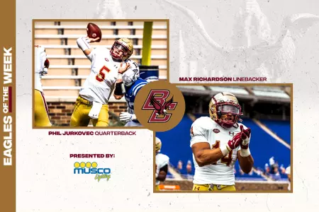 Eagles of the Week: Phil Jurkovec and Max Richardson