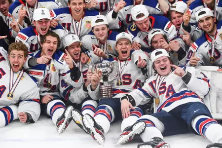 USA Gold at 2021 IIHF World Junior Championship