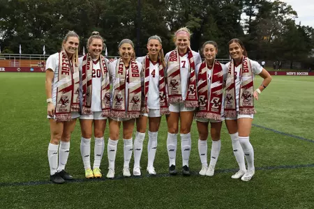 The graduating Eagles prior to taking on Clemson.