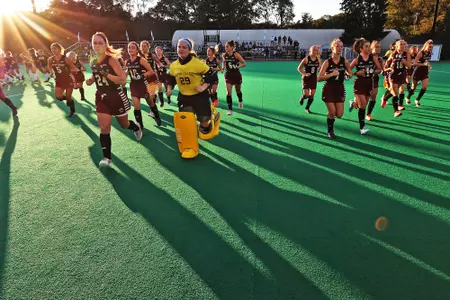 BC Field Hockey runs out