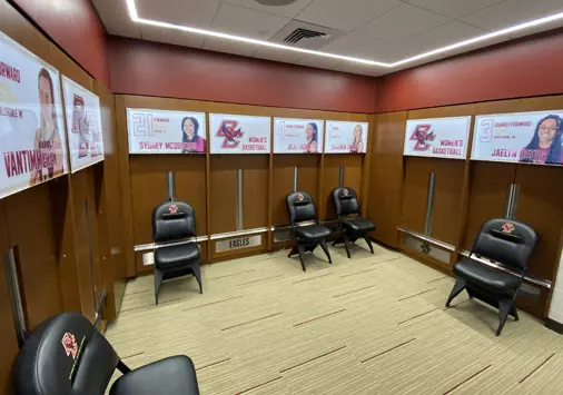 wbb locker room
