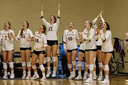 BC bench vs. Virginia Tech