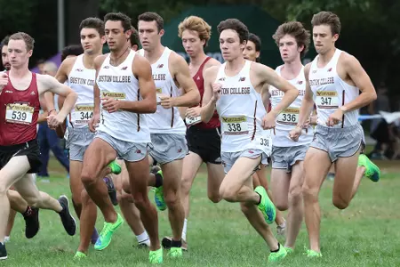 Men's XC at the start