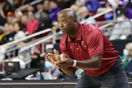 Boston College head men's basketball coach Earl Grant
