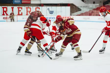 The Eagles take on the Terriers at Walter Brown Arena.