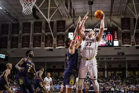 BC forward James Karnik