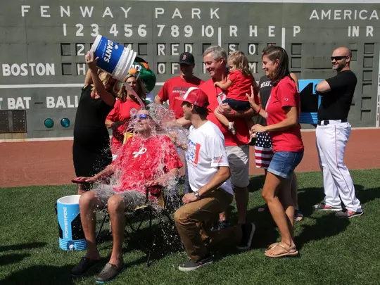 First Ice Bucket Challenge, Fenway