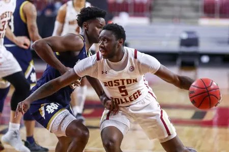 NCAA Basketball: Notre Dame at Boston College