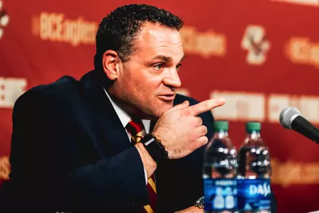 BC Director of Athletics Patrick Kraft