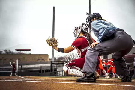 Gianna Boccagno catching