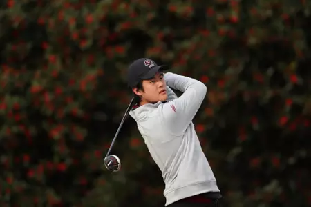 BC golfer Patrick Wu