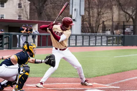 Dante Baldelli bats vs. Merrimack