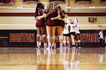 Team Huddle vs. Virginia Tech