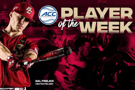 Sal Frelick, ACC Player of the Week Graphic