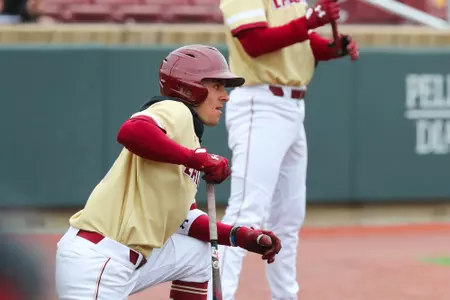 Sal Frelick on deck vs. NC State