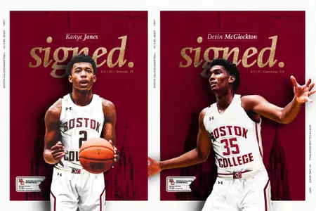 BC signed Kanye Jones and Devin McGlockton