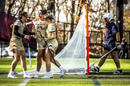 BC celebrating a goal against Virginia