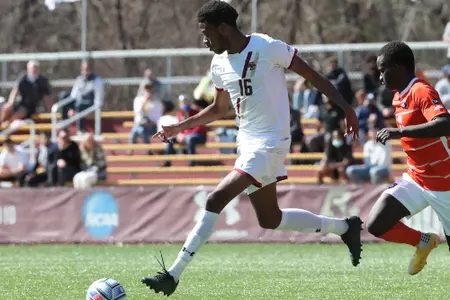 Tyshawn Rose looks to play the ball against Clemson.