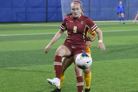 Sam Smith battles for the ball against Pitt.