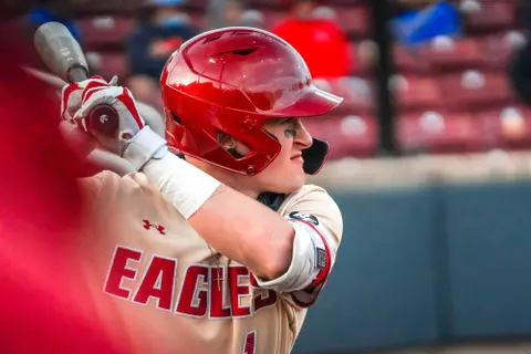 Luke Gold bats vs. Clemson