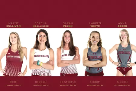 Five BC runners qualifed for the NCAA East Regional