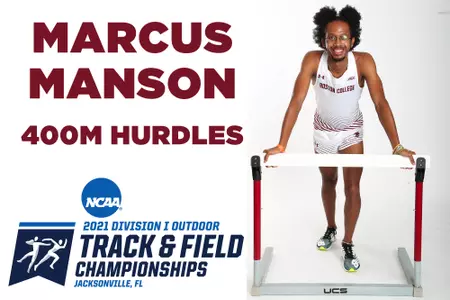 Marcus Manson is set to compete at the 2021 NCAA East Prelims