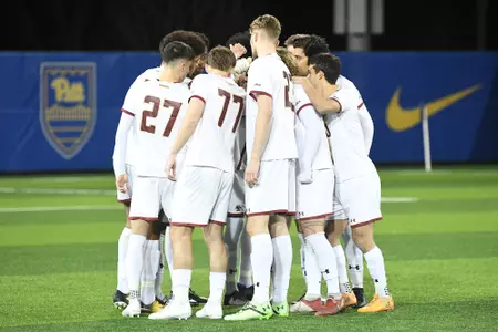 Team Huddle at Pitt