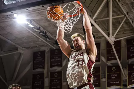 BC forward James Karnik