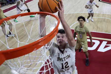 BC forward James Karnik