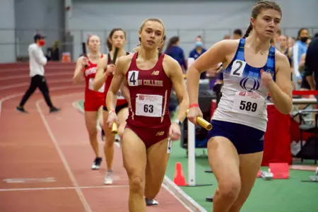 Anna Cleary in the 4x400m