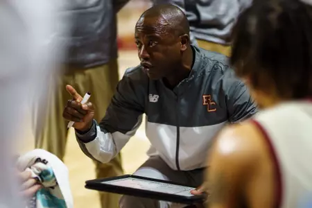 BC head men's basketball coach Earl Grant