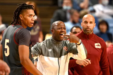 BC head men's basketball coach Earl Grant