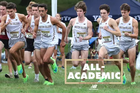 Boston College Cross Country earned 2021 USTFCCCA All-Academic honors
