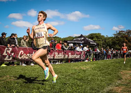 Andrew Healey running at Coast-to-Coast Battle in Beantown