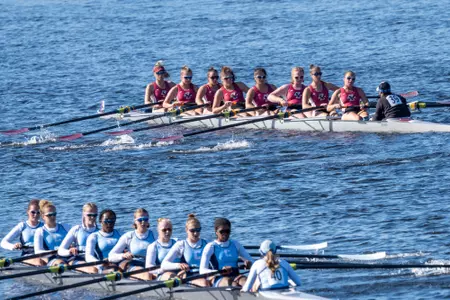 8+ boat racing at the Head of The Charles