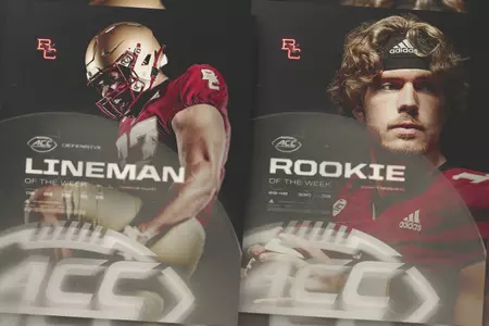 ACC Player of the Week Graphic ft. Marcus Valdez and Emmett Morehead