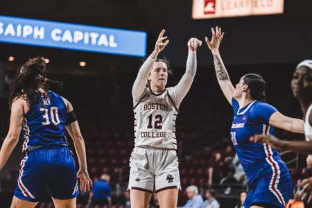 Ally VanTimmeren Playing Against UMass Lowell