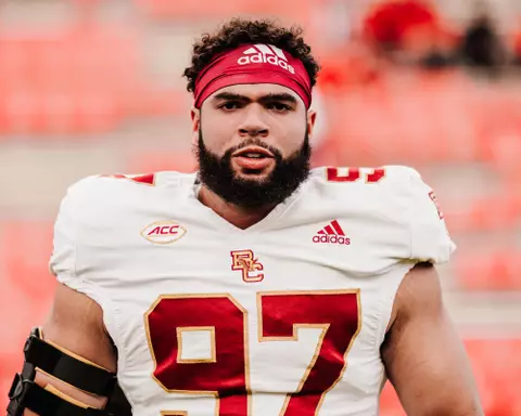 Marcus Valdez pregame at NC State.