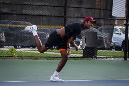 Shreekar Eedara at tennis practice