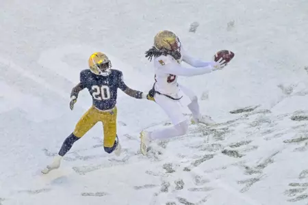 NCAA Football: Boston College at Notre Dame