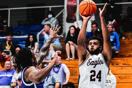 Boston College Men's Basketball  - CJ Penha Jr. pulls up for a jumpshot