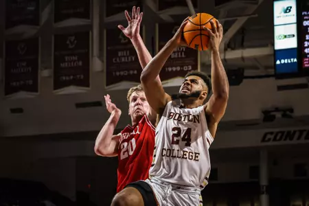 Boston College Men's Basketball  - CJ Penha Jr. takes it to the basket