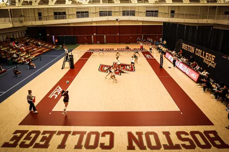 Connell Rec Center during match vs Bryant