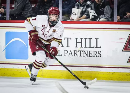 Aidan Hreschuk against Notre Dame