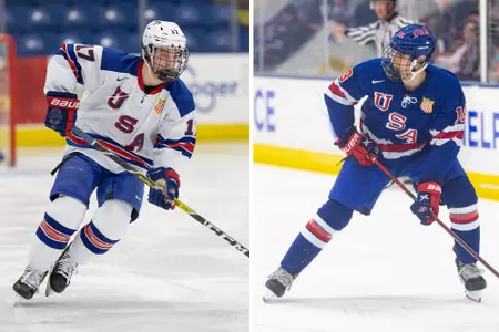 Aidan Hreschuk and Cutter Gauthier