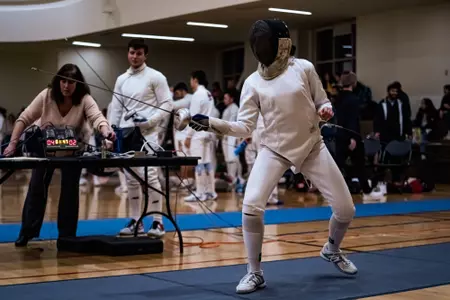 BC Fencing during 2022 Beanpot