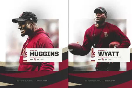 New Coach Hires, Spring 2022 (Savon Huggins, Darrell Wyatt)