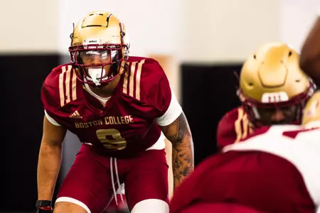 Jaiden Woodbey in team sessions